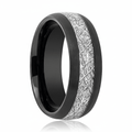 FERMI — hero shot — men's tungsten carbide wedding ring | Aydins Jewelry