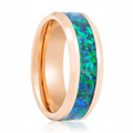 FUROR — Hero product shot — men's tungsten wedding ring.