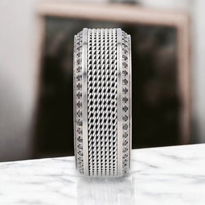 GAUNTLET Titanium men's wedding band, image 3