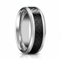 HERALD — hero shot — men's tungsten carbide wedding ring | Aydins Jewelry