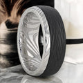 HUDSON Sterling Silver men's wedding band, image 1