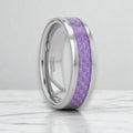IRIS Tungsten Carbide men's wedding band, image 1
