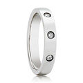 ISABELLA Tungsten Carbide men's wedding band, image 1