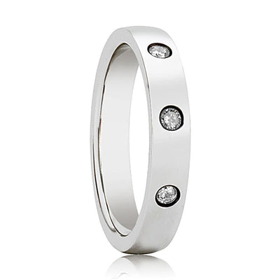 ISABELLA Tungsten Carbide men's wedding band, image 1