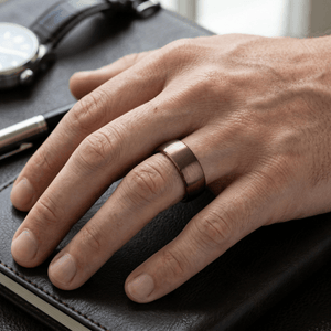 JAVA Tungsten Carbide men's wedding band, image 2