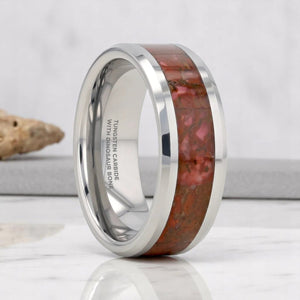 JURASSIC Tungsten Carbide men's wedding band, image 1