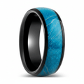 NASOS — Hero product shot — men's tungsten wedding ring.