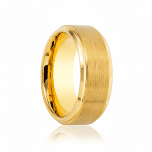 NIX — hero shot — men's tungsten carbide wedding ring | Aydins Jewelry