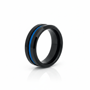 NORWAY — hero shot — men's tungsten carbide wedding ring | Aydins Jewelry