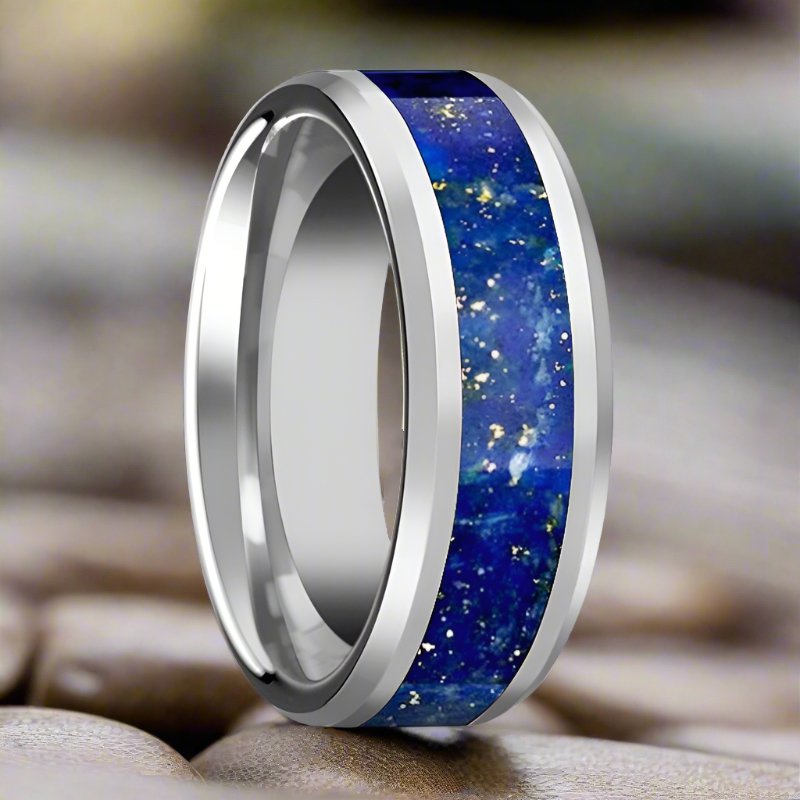 OSIAS Tungsten Carbide men's wedding band, image 3