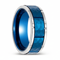 PACHUTA — Hero product shot — men's tungsten wedding ring.