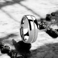 PHYTHEON Tungsten Carbide men's wedding band, image 1