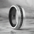 PILOT Tungsten Carbide men's wedding band, image 1