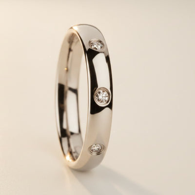 ISABELLA | Tungsten Carbide Ring, Diamond Accent — cinematic product Reel