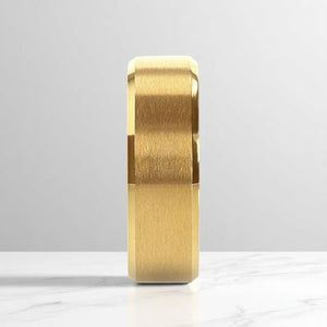 RADIATE Gold men's wedding band, image 3