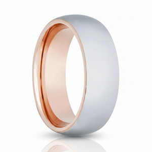 REGENT — hero shot — men's tungsten carbide wedding ring | Aydins Jewelry