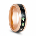 RESINOVA — Hero product shot — men's tungsten wedding ring.