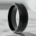 REVOLVE Tungsten Carbide men's wedding band, image 1