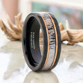 RUSTIC Tungsten Carbide men's wedding band, image 1