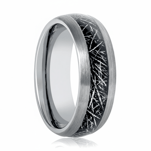 STARY — hero shot — men's tungsten carbide wedding ring | Aydins Jewelry
