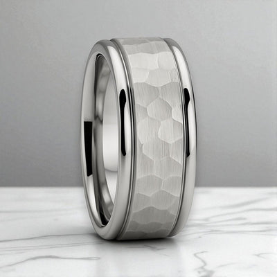 THORNTON Tungsten Carbide men's wedding band, image 1