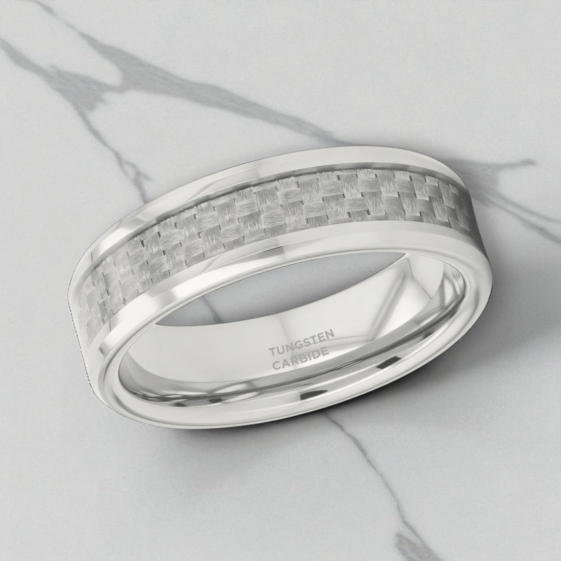 ULTIMA Tungsten Carbide men's wedding band, image 3
