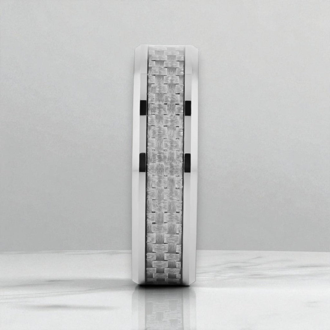 ULTIMA Tungsten Carbide men's wedding band, image 4