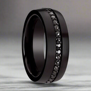 VALIANT Tungsten Carbide men's wedding band, image 1