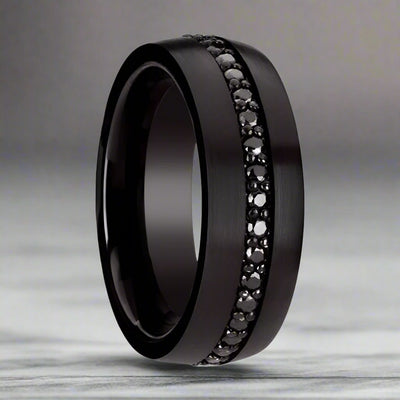 VALIANT Tungsten Carbide men's wedding band, image 1
