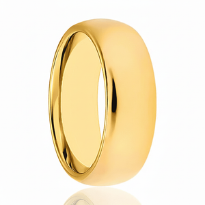 VIGILANT - Hero product shot - men's tungsten wedding ring.