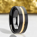 VIVALDI Black Ceramic men's wedding band, image 1