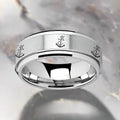 VOYAGE Tungsten Carbide men's wedding band, image 1