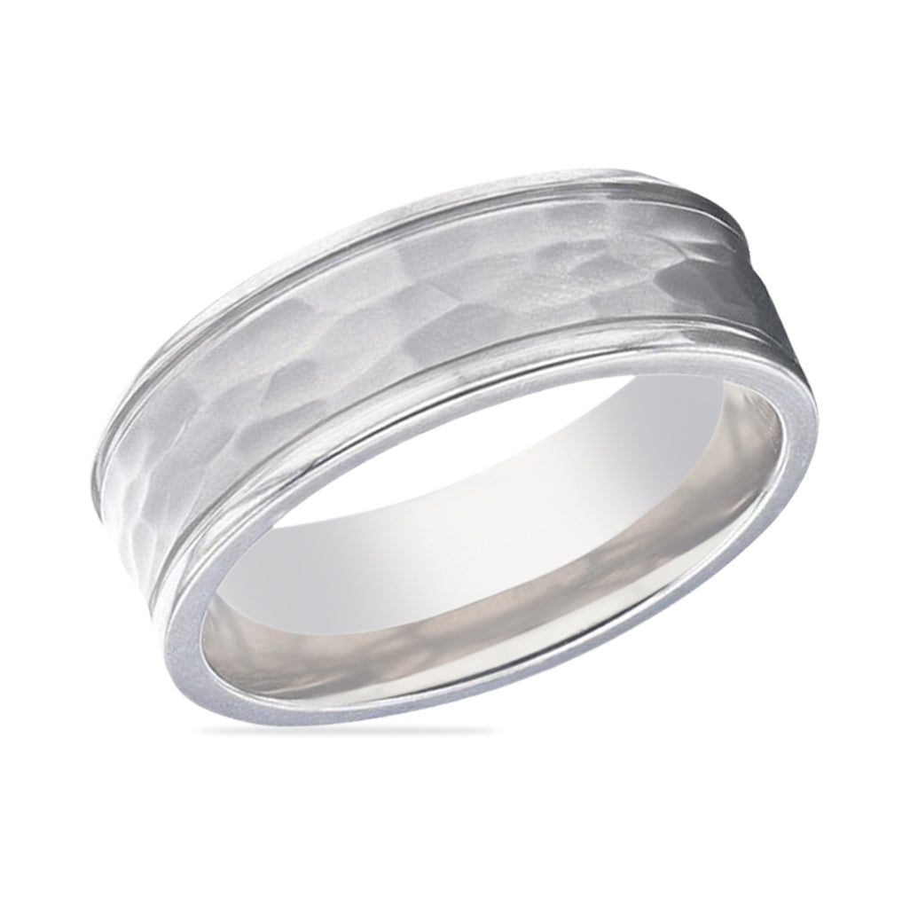 WILLIAM Titanium men's wedding band, image 2