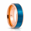 ZION — Hero product shot — men's tungsten wedding ring.