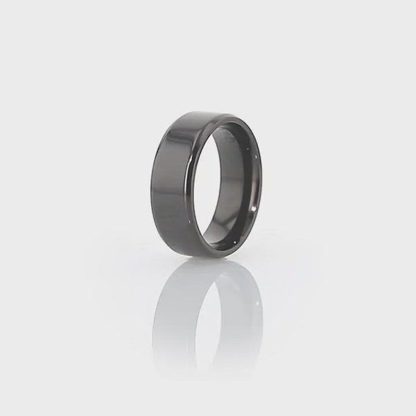 EXODUS | Titanium Ring Black