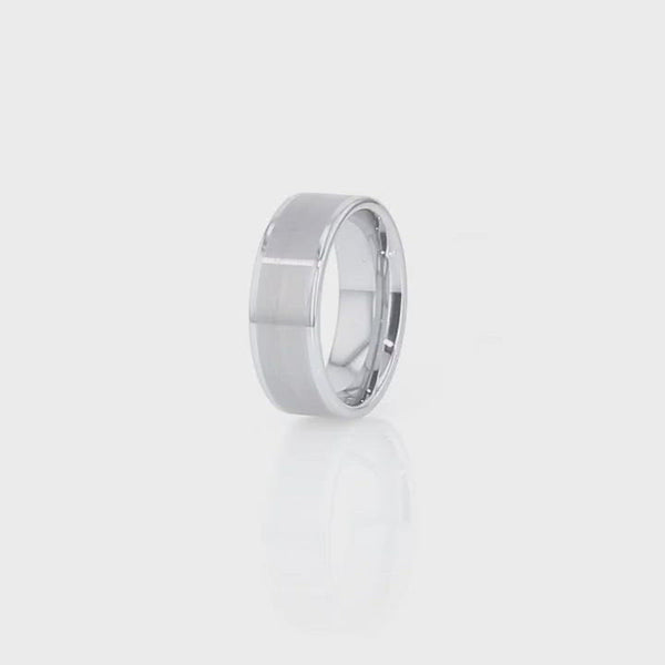Flat-profiled Tungsten Carbide ring