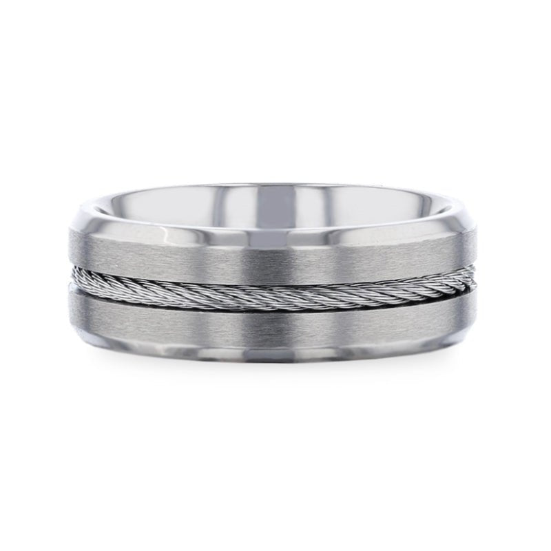 ALBERT Titanium men's wedding band, image 2