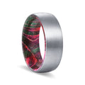 AMSBAUGH — hero shot — men's tungsten carbide wedding ring | Aydins Jewelry