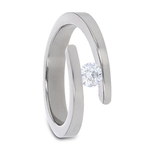ANNA Titanium men's wedding band, image 1
