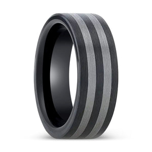 BETA Ceramic men's wedding band, image 1