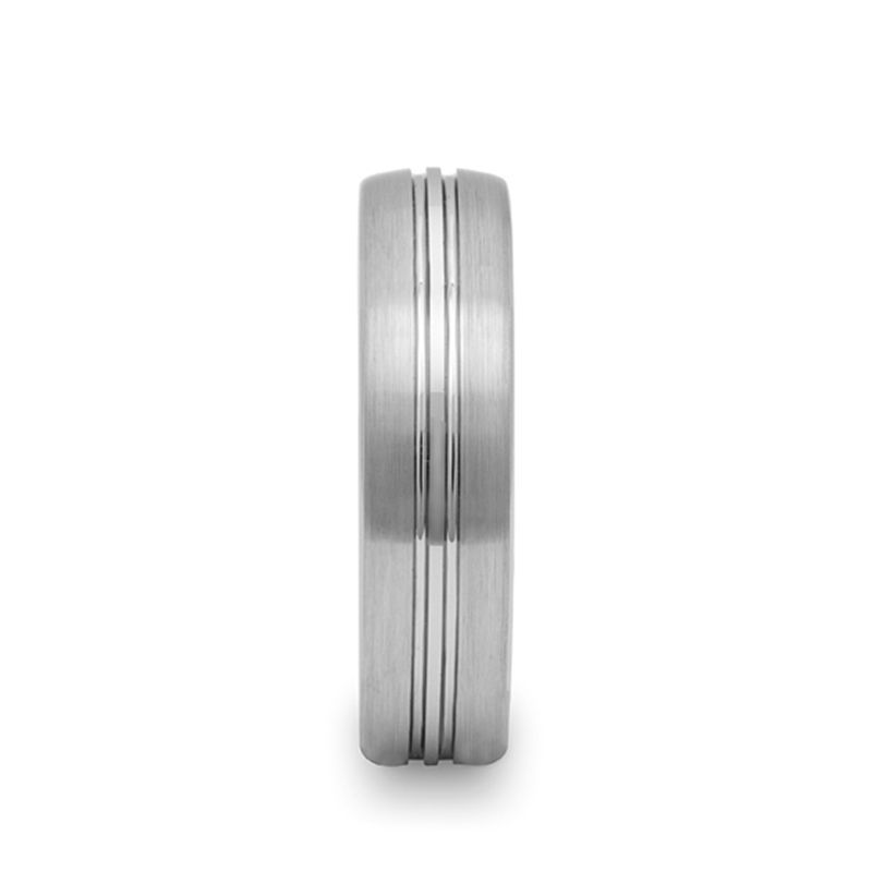 BOSS Tungsten Carbide men's wedding band, image 2