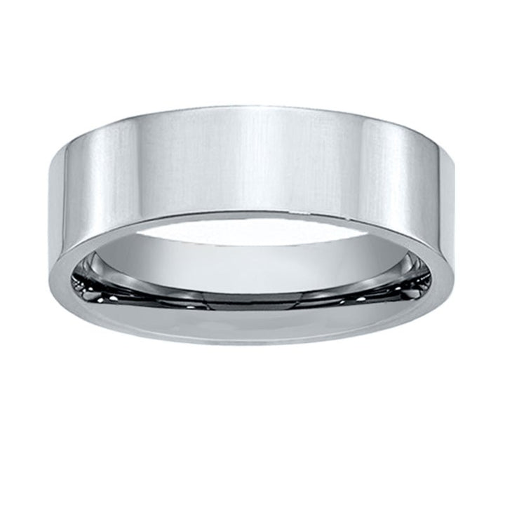 BRAWLER | Tungsten Ring Flat Pipe Cut - Rings - Aydins Jewelry - 3