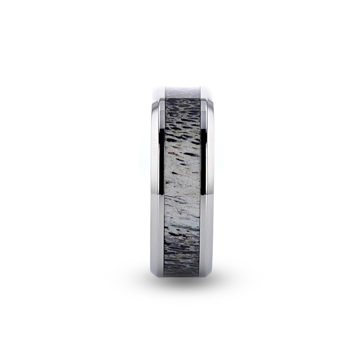 CARIBOU Titanium men's wedding band, image 2