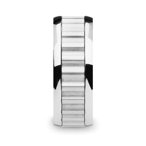 CUTLASS Tungsten Carbide men's wedding band, image 4