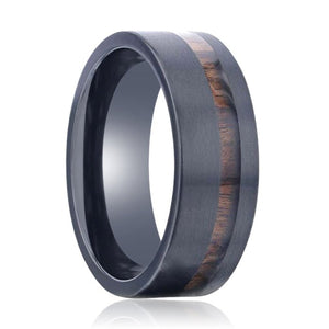 DARING Titanium men's wedding band, image 1