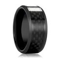 DAYTONA Black Ceramic men's wedding band, image 1