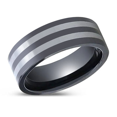 DIPLO Ceramic men's wedding band, image 2