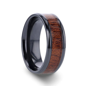 DOMINICA Titanium men's wedding band, image 1