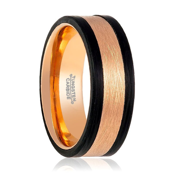 DREAMFLARE | Tungsten Ring Rose Gold - Rings - Aydins Jewelry - 1