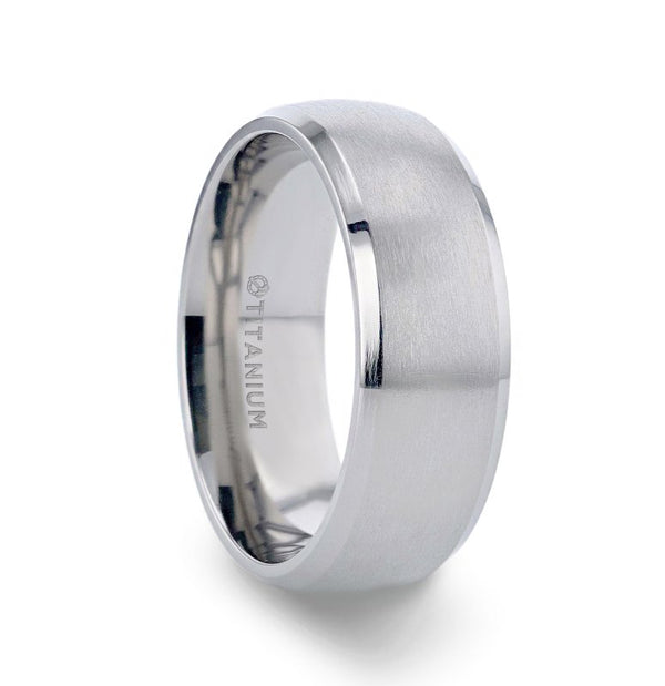 DUSTIN | Titanium Ring Chrome